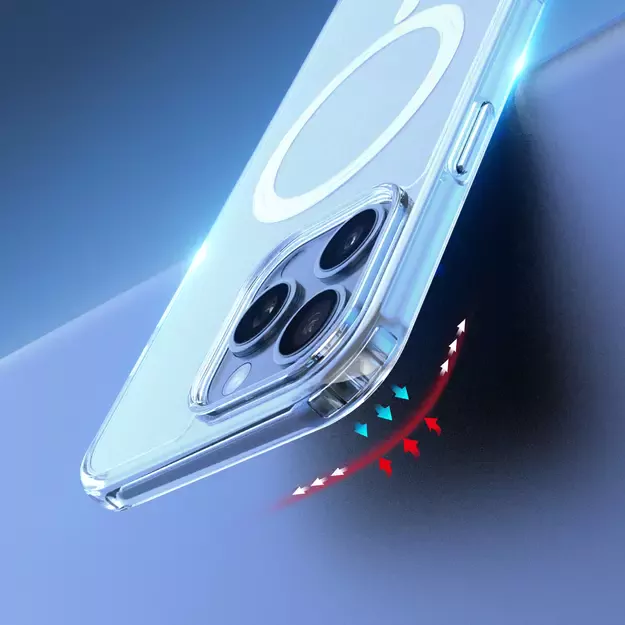 Dux Ducis Clin Mag case with MagSafe for iPhone 16 Pro Max - transparent 22