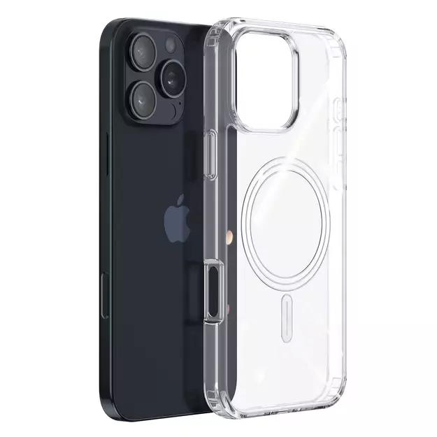 Dux Ducis Clin Mag case with MagSafe for iPhone 16 Pro Max - transparent 14