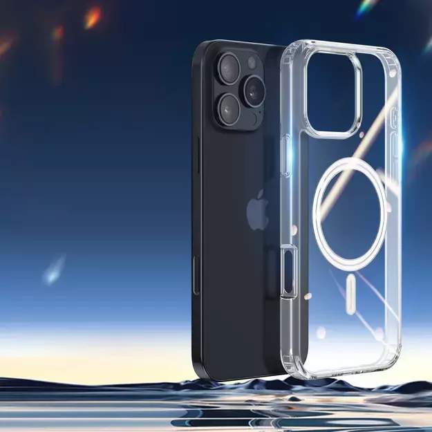Dux Ducis Clin Mag case with MagSafe for iPhone 16 Pro Max - transparent 17