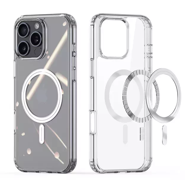 Dux Ducis Clin Mag case with MagSafe for iPhone 16 Pro Max - transparent 15