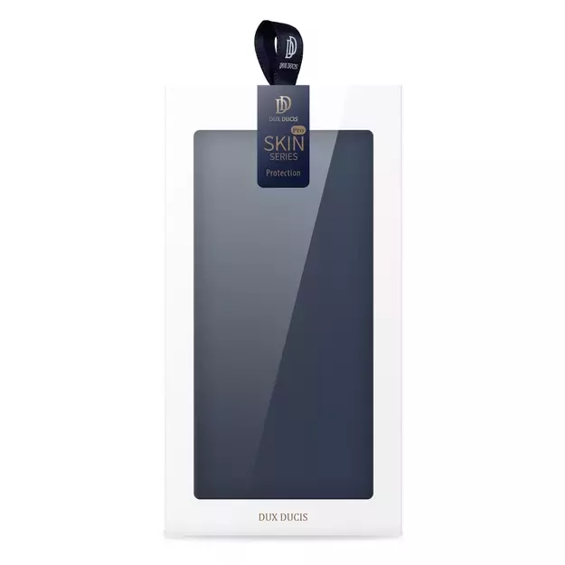 Dux Ducis Skin Pro iPhone 16 Pro Max Case with Flip and Card Slot - Blue 23