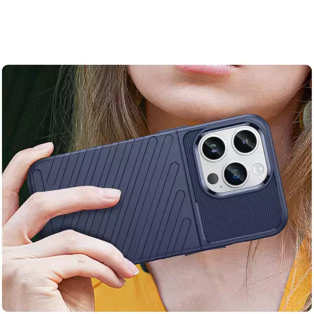 Thunder Case iPhone 14 Pro Max blue armored case 4
