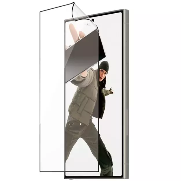 PanzerGlass Ultra-Wide Fit tempered glass with D3O® with applicator for Samsung Galaxy S24 Ultra 1