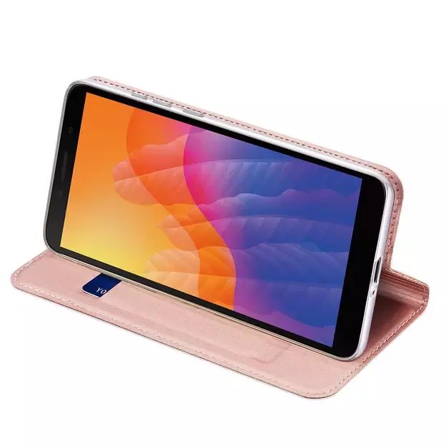 DUX DUCIS Skin Pro Bookcase type case for Huawei Y5p pink 26