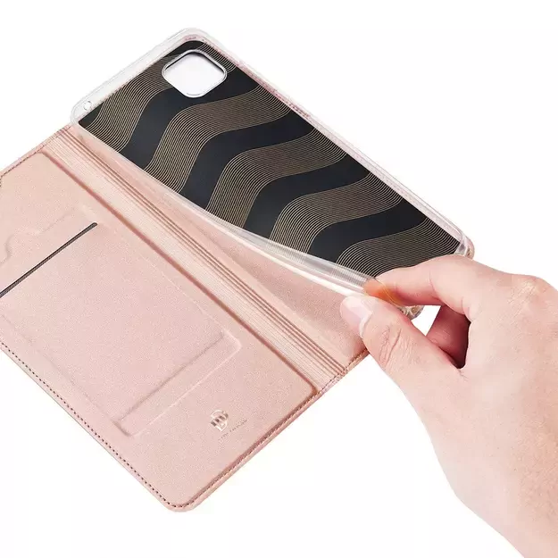 DUX DUCIS Skin Pro Bookcase type case for Huawei Y5p pink 28