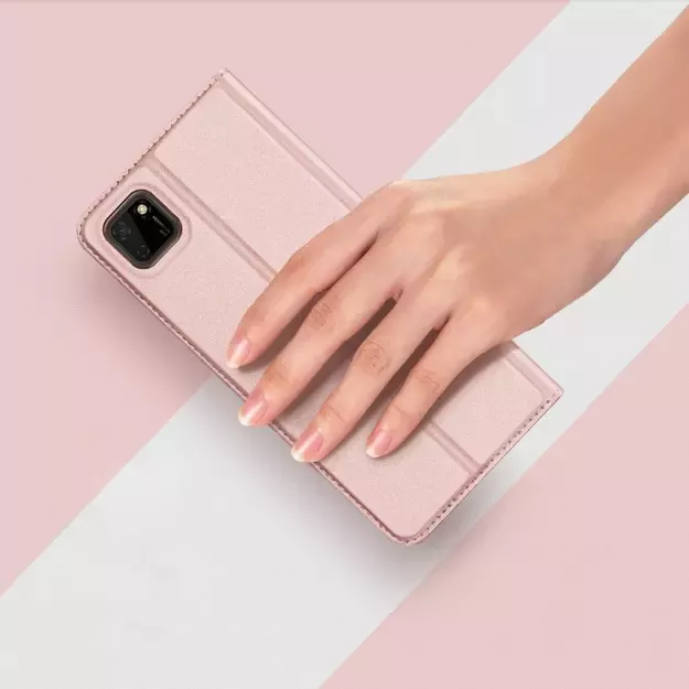 DUX DUCIS Skin Pro Bookcase type case for Huawei Y5p pink 33