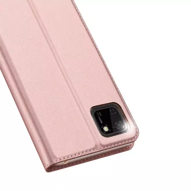 DUX DUCIS Skin Pro Bookcase type case for Huawei Y5p pink 25