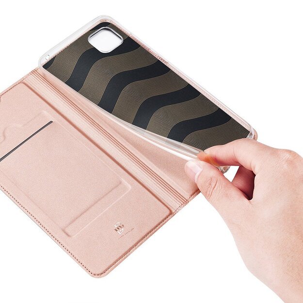 DUX DUCIS Skin Pro Bookcase type case for Huawei Y5p pink 5