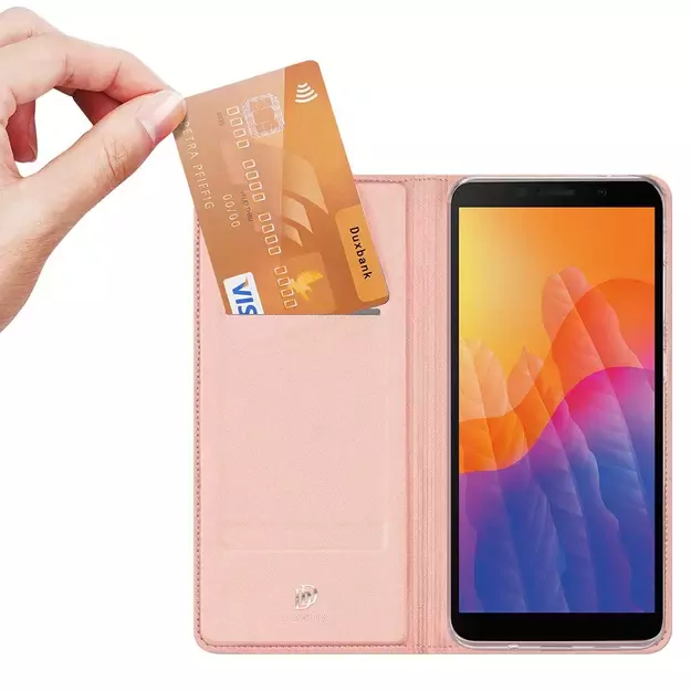 DUX DUCIS Skin Pro Bookcase type case for Huawei Y5p pink 24