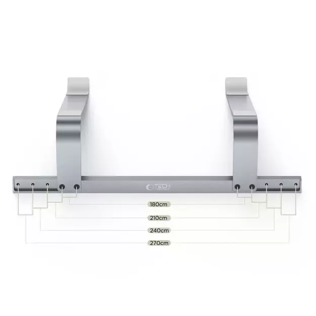 Tech-Protect ULS100 Universal Laptop Stand for up to 16&quot  - Gray 10