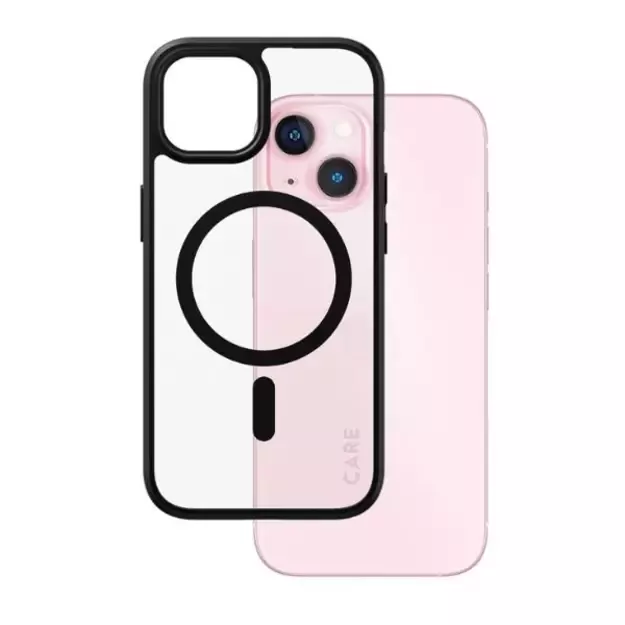 CARE by PanzerGlass Urban Combat Case MagSafe for iPhone 15 - Black 1