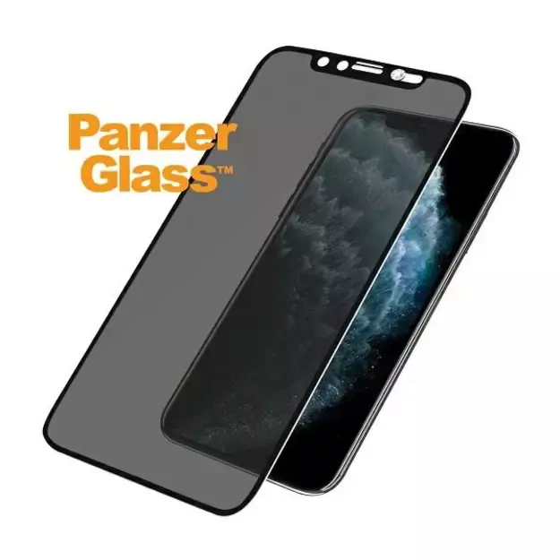 PanzerGlass E2E Super+ Tempered Glass for iPhone X/XS/11 Pro - Black 1