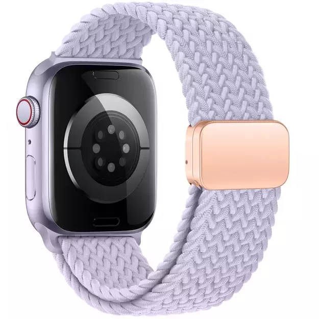 Tech-Protect Nylonmag Strap for Apple Watch 4 / 5 / 6 / 7 / 8 / 9 / SE (38 / 40 / 41 mm) - Purple 1