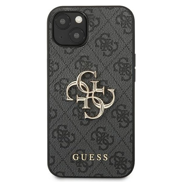 Guess GUHCP13M4GMGGR iPhone 13 / 14 / 15 6.1&quot  gray/gray hardcase 4G Big Metal Logo 2