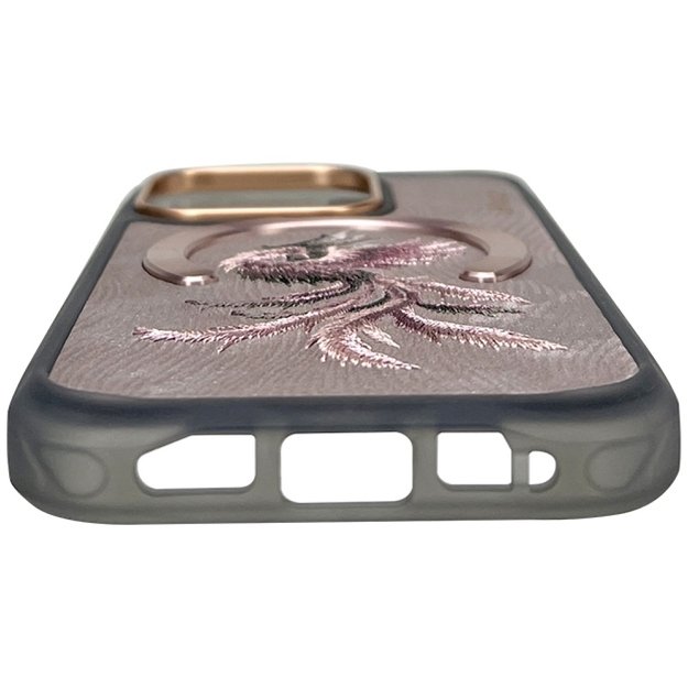 Nimmy Magnetic Fantasy Animal MagSafe Case for iPhone 16 Pro - Rose Gold 3
