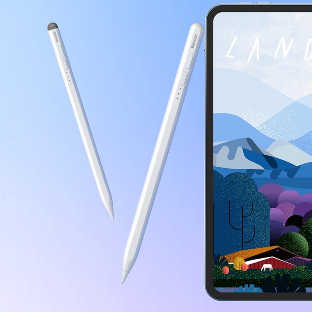 Active stylus for iPad Baseus Smooth Writing 2 SXBC060402 - white 9
