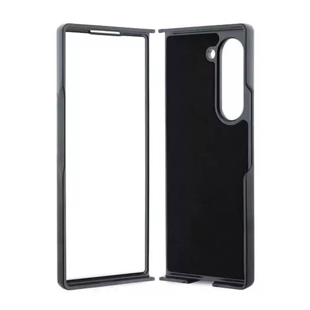 Karl Lagerfeld Saffiano Ikonik Pin Case for Samsung Galaxy Z Fold 6 - Black 5