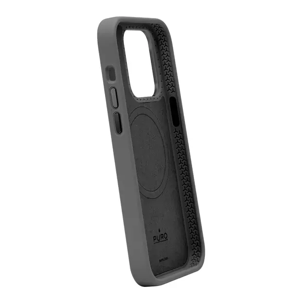 Puro Icon Mag Pro MagSafe Silicone Case for iPhone 15 Pro Max - Black 2