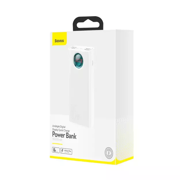 Baseus Amblight powerbank 65W 30000mAh Overseas Edition white (PPLG000102) 4