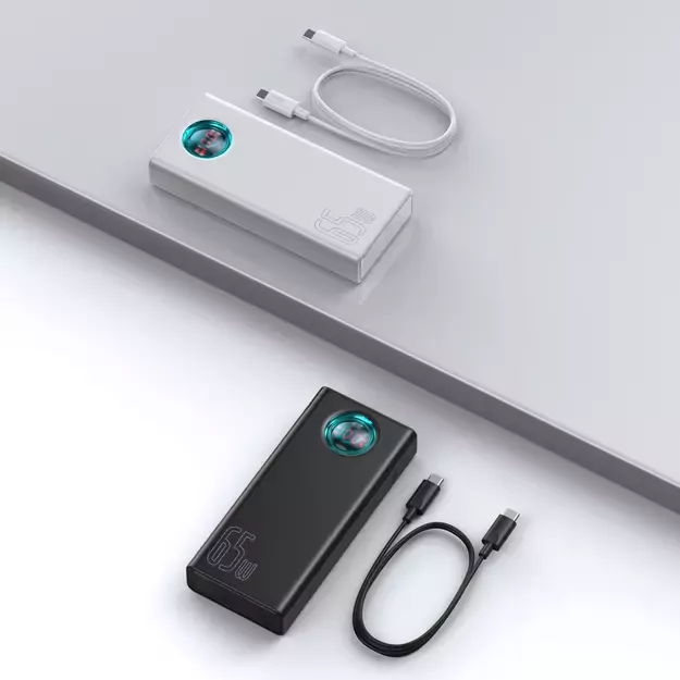 Baseus Amblight powerbank 65W 30000mAh Overseas Edition white (PPLG000102) 7