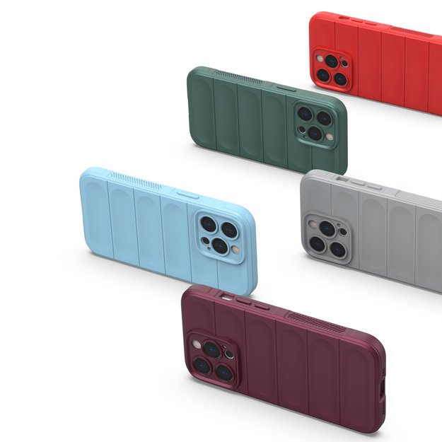 Magic Shield Case for iPhone 13 Pro flexible armored cover red 9