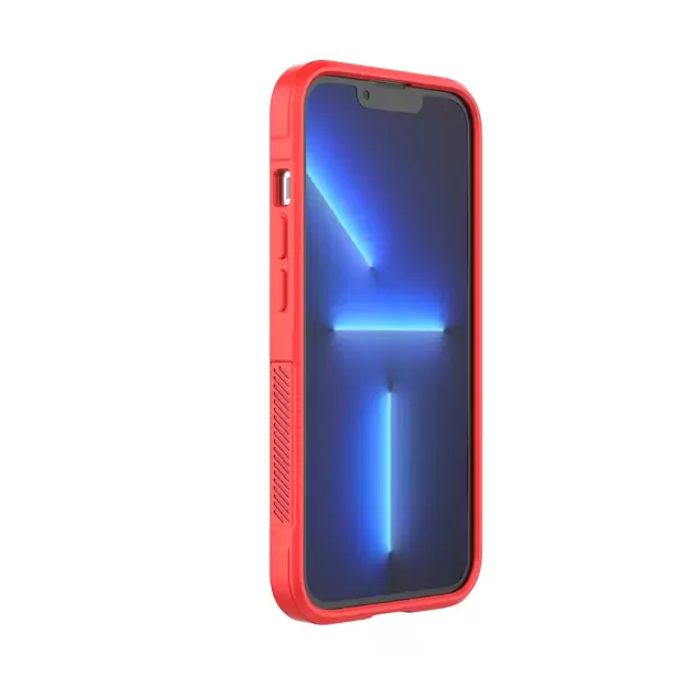 Magic Shield Case for iPhone 13 Pro flexible armored cover red 4