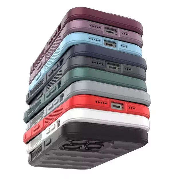 Magic Shield Case for iPhone 13 Pro flexible armored cover red 52