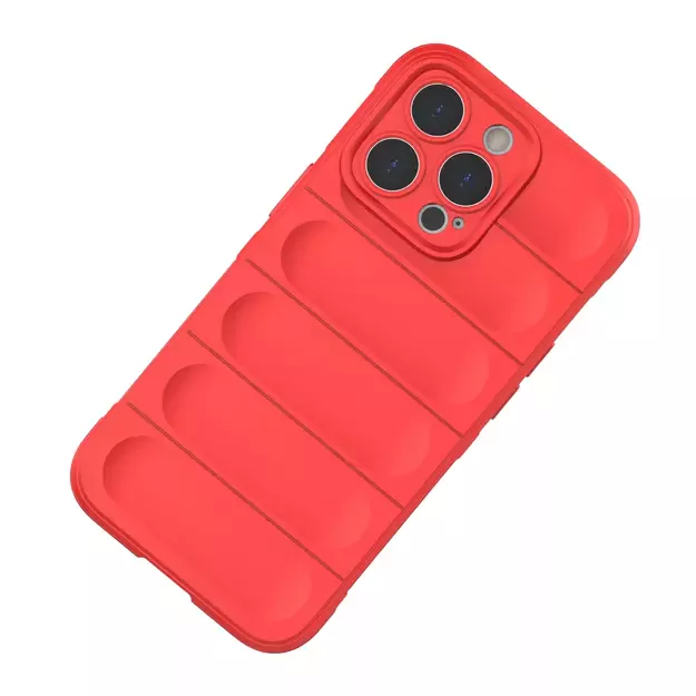 Magic Shield Case for iPhone 13 Pro flexible armored cover red 55