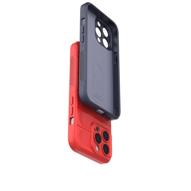 Magic Shield Case for iPhone 13 Pro flexible armored cover red 15