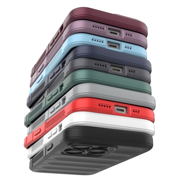 Magic Shield Case for iPhone 13 Pro flexible armored cover red 16