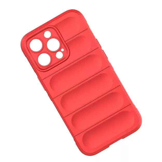 Magic Shield Case for iPhone 13 Pro flexible armored cover red 58