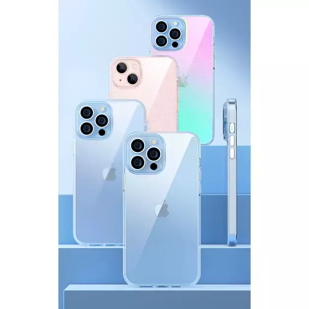 Kingxbar Elegant Series case iPhone 13 Pro Max case back cover transparent 24