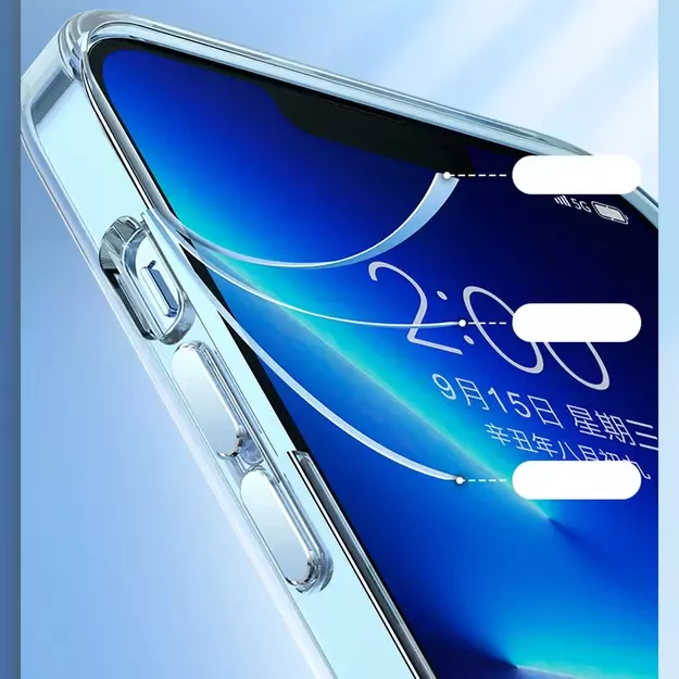 Kingxbar Elegant Series case iPhone 13 Pro Max case back cover transparent 21
