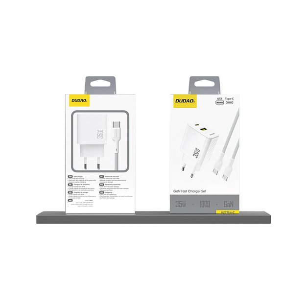 Dudao A27 Max 35W GaN Wall Charger - White 1
