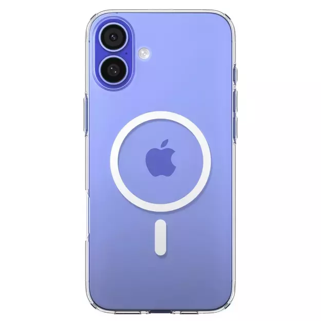 Spigen Liquid Crystal Mag Case with MagSafe for iPhone 16 - Clear 2