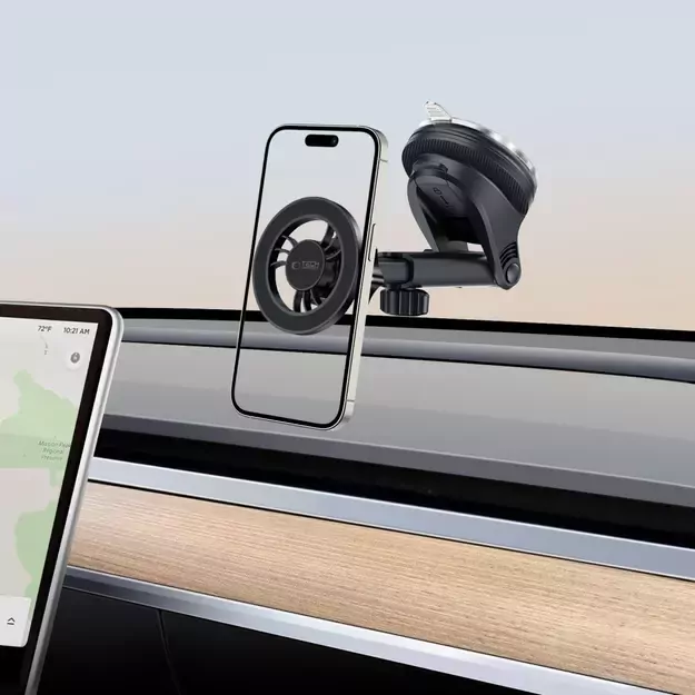 Tech-Protect N56 Magnetic Holder with MagSafe - Black 7