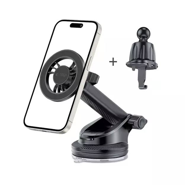 Tech-Protect N56 Magnetic Holder with MagSafe - Black 1