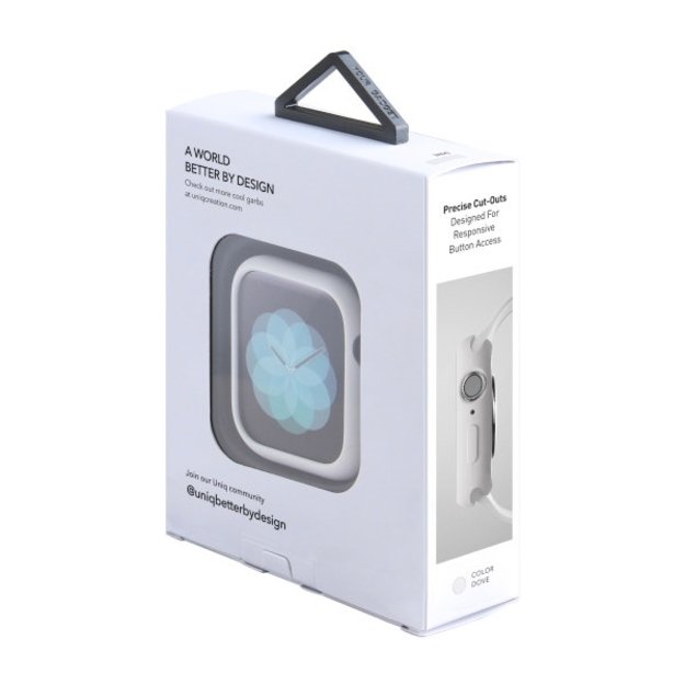 Uniq Lino case for Apple Watch 4 / 5 / 6 / SE 44mm - white 5