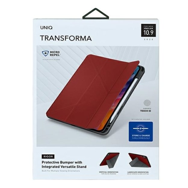 Uniq Transforma Rigor case for iPad Air 10.9 (2020) - red 7