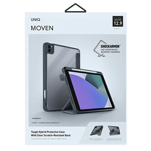 Uniq Moven case for iPad Pro 12.9&#39 &#39  (2021) - gray 9