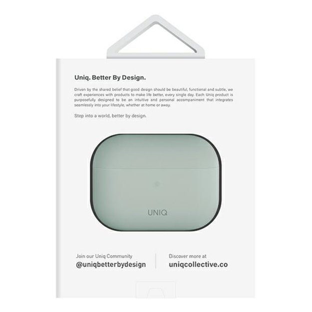 Uniq Lino case for AirPods Pro 2 - mint 5