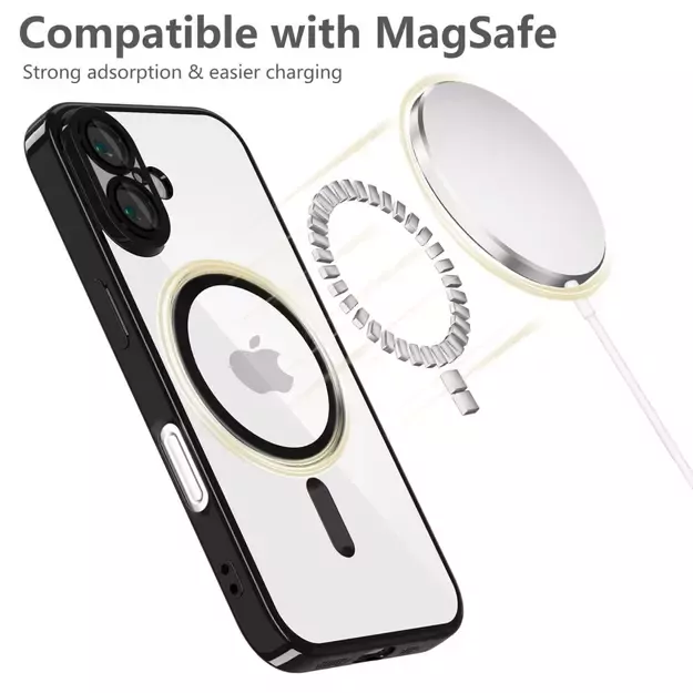 Tech-Protect MagFlex MagSafe iPhone 16 Case - Black 8