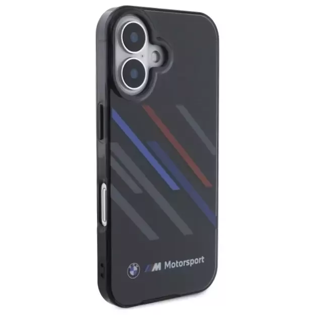 BMW Motosport IML Random Stripes iPhone 16 Case - Black 10