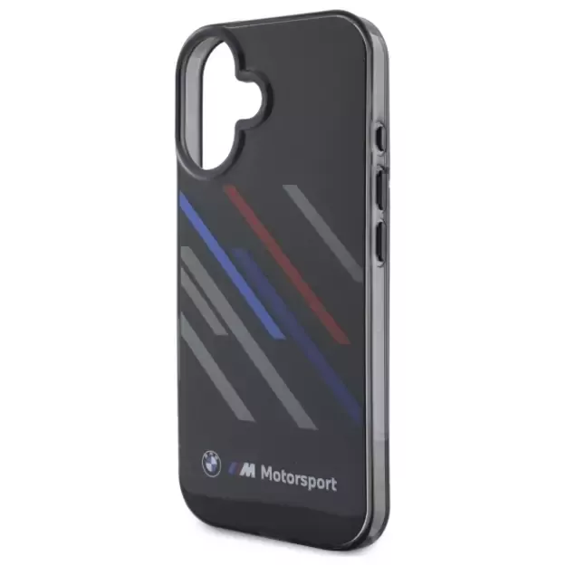 BMW Motosport IML Random Stripes iPhone 16 Case - Black 12