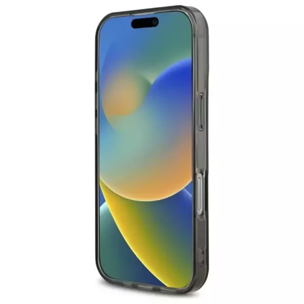 Guess IML Heart Case for iPhone 16 Pro Max - Black 4
