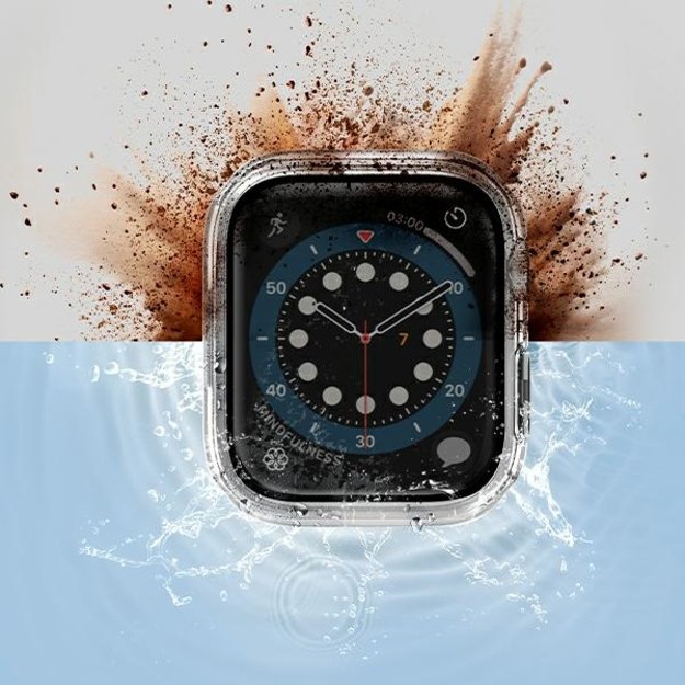 Uniq case Nautic Apple Watch Series 7/8/9 45mm transparent/dave clear 3