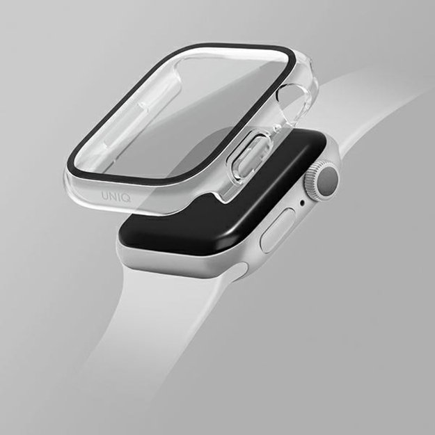 Uniq case Nautic Apple Watch Series 7/8/9 45mm transparent/dave clear 2