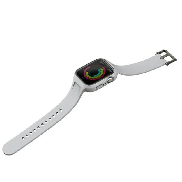 Uniq Monos 2 in 1 Set Strap + Case for Apple Watch 45 / 44 mm - Gray 3
