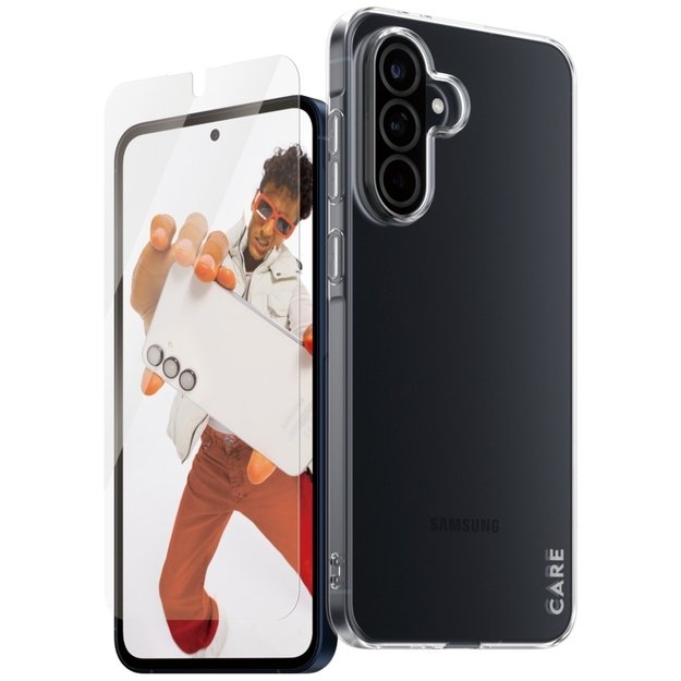CARE by PanzerGlass Fashion 2in1 Case+Glass for Samsung Galaxy A56 5G - transparent 1