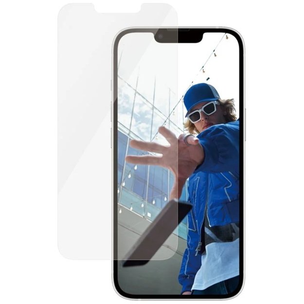 PanzerGlass Classic Fit Tempered Glass for iPhone 16e - Clear 1